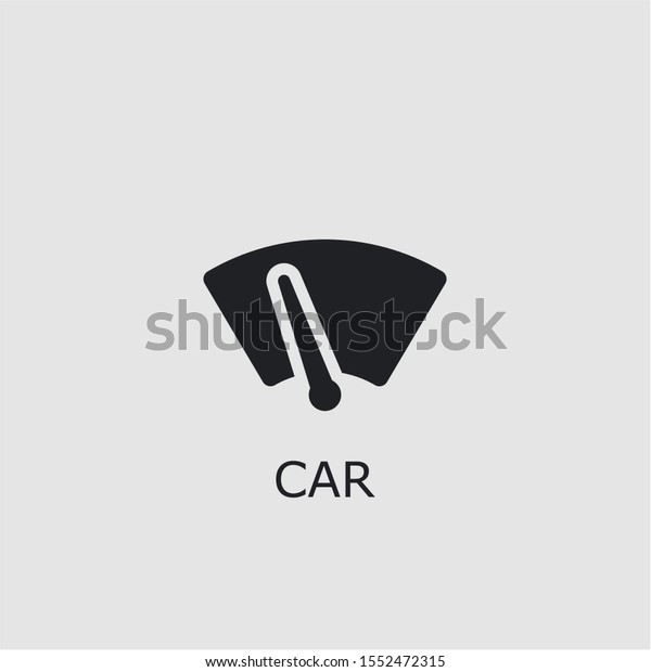 Professional vector car windshield icon.\
Car symbol that can be used for any platform and purpose. High\
quality car\
illustration.