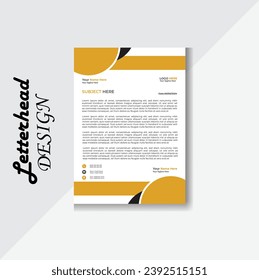 Professionelle VektorCorporate Identity Template, Business Creative Brief Head Design Set ein 4-Größe und einzigartige Form farbigen Arbeitsmotiv-Design-Design Unternehmen Latter Head Firmengründer