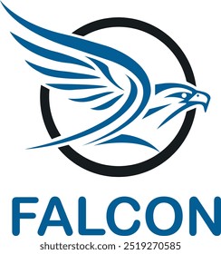 Design de logotipo Professional Vetor Falcon