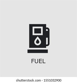 Professional vector fuel icon. Fuel symbol that can be used for any platform and purpose. High quality fuel illustration.