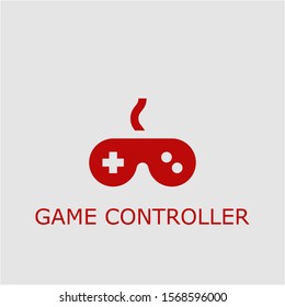 Professional vector game controller icon. Game controller symbol that can be used for any platform and purpose. High quality game controller illustration.