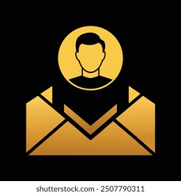 Professional vector icon design representing an email marketing campaign, perfect for digital marketing, branding, and promotional projects. Ideal for online business and communication strategies