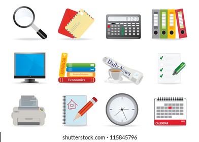 Professional vector icons series