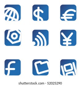 Professional vector icons for your designs. Minimalist style.