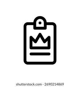 Profesional Vector de una tarjeta de identificación, ideal para la seguridad y los negocios