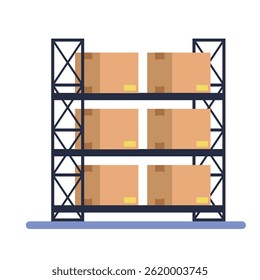 Professional vector illustration depicting a delivery service concept with speed and efficiency, ideal for illustrating logistics or transport applications.
