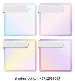 Modelo de Infográfico de Vetor Profissional com 4 etapas de gradiente para apresentações de negócios, fluxos de trabalho de projeto e design de visualização de dados