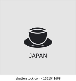 Professional vector japan icon. Japan symbol that can be used for any platform and purpose. High quality japan illustration.