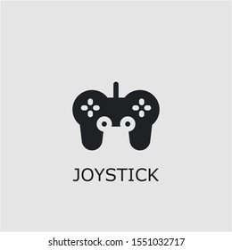 Professional vector joystick icon. Joystick symbol that can be used for any platform and purpose. High quality joystick illustration.