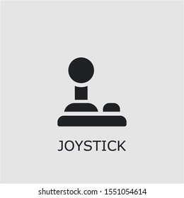 Professional vector joystick icon. Joystick symbol that can be used for any platform and purpose. High quality joystick illustration.