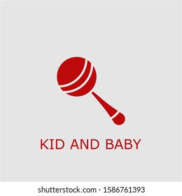 Professional vector kid and baby icon. Kid and baby symbol that can be used for any platform and purpose. High quality kid and baby illustration.