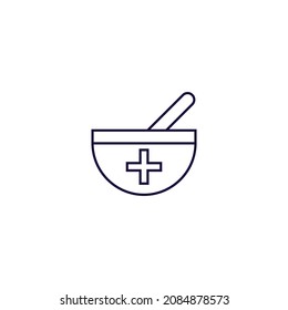 Professionelles Vektorsymbol für Medizin und Pharmazie. Pharmacy- und medizinische Symbole können für jede Plattform und jeden Zweck verwendet werden.