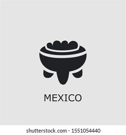 Professional vector mexico icon. Mexico symbol that can be used for any platform and purpose. High quality mexico illustration.