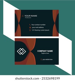 Professional Vector And Minimal Business card design