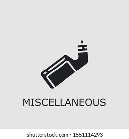 Professional vector miscellaneous icon. Miscellaneous symbol that can be used for any platform and purpose. High quality miscellaneous illustration.