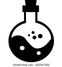 Professional vector poison icon. Poison symbol that can be used for any platform and purpose. High quality poison illustration. Danger grunge vector signs. Radiation sign, Poison sign.