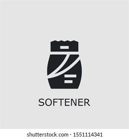 Professional vector softener icon. Softener symbol that can be used for any platform and purpose. High quality softener illustration.