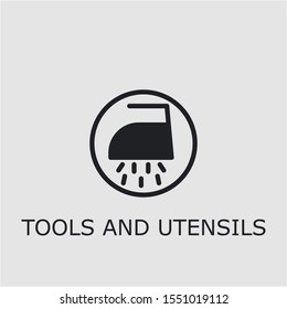 Professional vector tools and utensils icon. Tools and utensils symbol that can be used for any platform and purpose. High quality tools and utensils illustration.