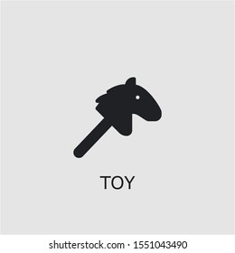 Professional vector toy icon. Toy symbol that can be used for any platform and purpose. High quality toy illustration.