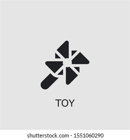 Professional vector toy icon. Toy symbol that can be used for any platform and purpose. High quality toy illustration.