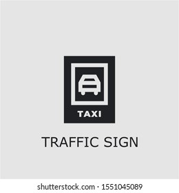 Professional vector traffic sign icon. Traffic sign symbol that can be used for any platform and purpose. High quality traffic sign illustration.