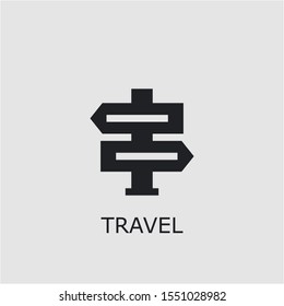 Professional vector travel icon. Travel symbol that can be used for any platform and purpose. High quality travel illustration.