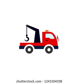Professional vehicle icon: Tow truck coloring kids