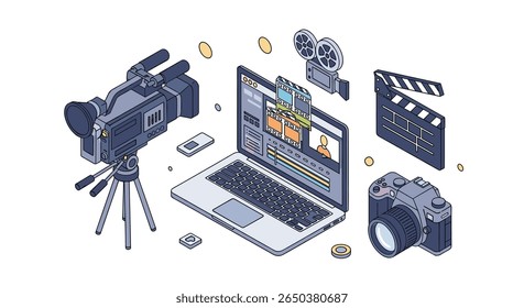 Professional Video Production Equipment and Editing Software for Content Creators