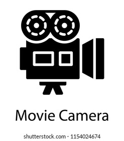 
A professional video recorder camera
