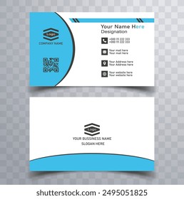 Professional visiting card design template