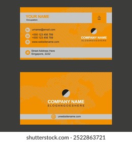 Professional Visiting Card Design Vector