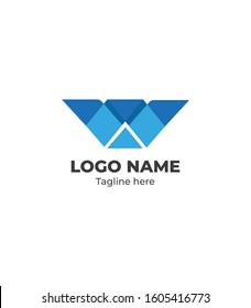 Professional W Letter Abstract Logo for all kind of Business