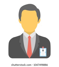 
A professional worker or office person

