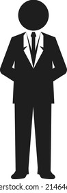 Professional Working Life, businessman icon vector 