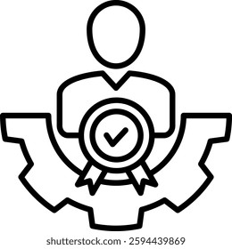 Professionalism Icon Element for Design