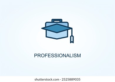 Professionalism vector or logo sign symbol illustration