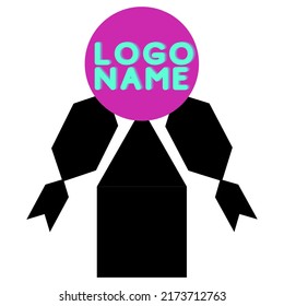 Logo de hombre editable de diseño profesional