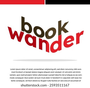 A professionally designed logotype and logogram that symbolizes books, knowledge, and literacy. Ideal for bookstores, publishers, libraries, literacy organizations, and educational platforms.