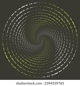 Professionell gestalteter Spiralhintergrund