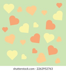 Professionally drawn hearts wallpaper wallpaper