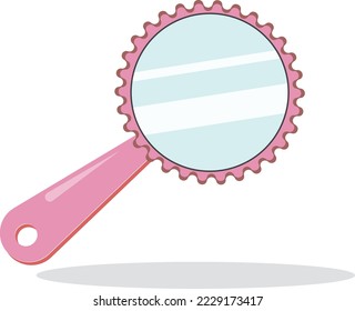 Professionally drawn vector mirror icon on a white background