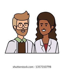 professionals doctors avatars characters
