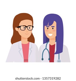 professionals female doctors characters