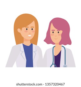 professionals female doctors characters