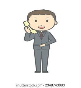 Professions 011 _ business man clipart