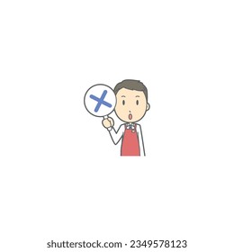 Professions 400 _ supermarket staff clipart (30)