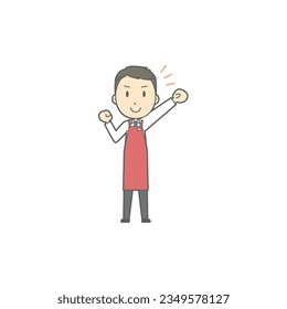 Professions 405 _ supermarket staff clipart (7)