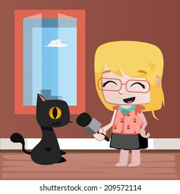 Professions Vector Girls
