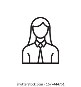 Professions vector line icon. Human characters, avatars. Cook, doctor, policeman, nurse, fireman, worker. 