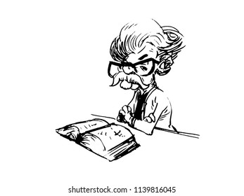 6,744 Vintage Professor Images, Stock Photos & Vectors | Shutterstock